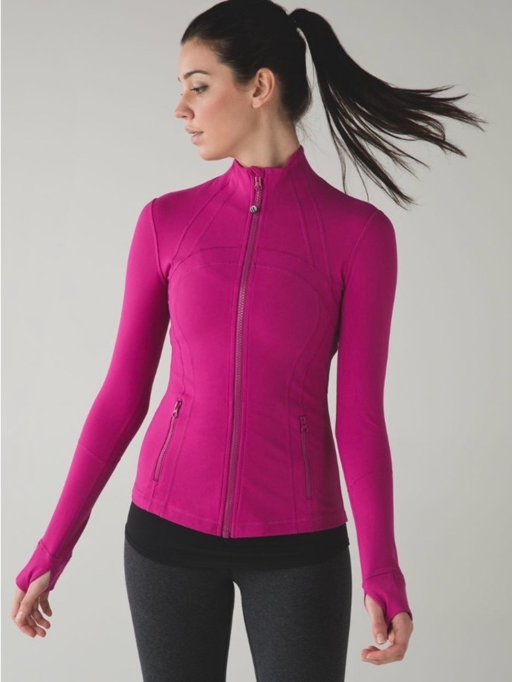 Lululemon Define Jacket in
Raspberry Size 2